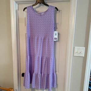 Purple Sleeveless Women’s Dress